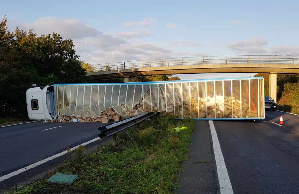 Serious Crash Shuts A27 At Chichester As Firefighters Cut Person