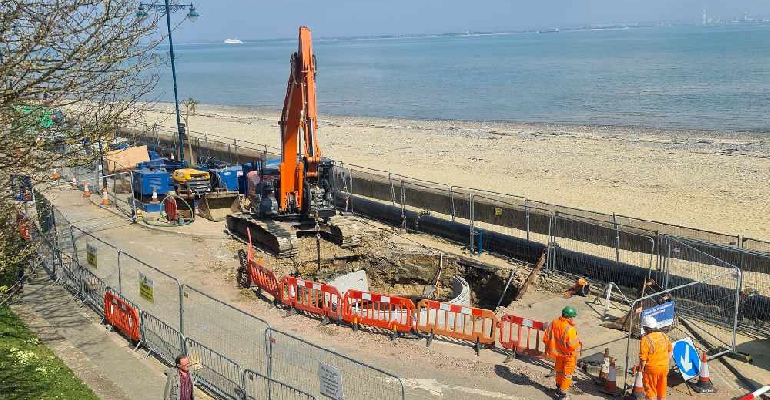 Appley Seafront - thanks to Ryde Rescue