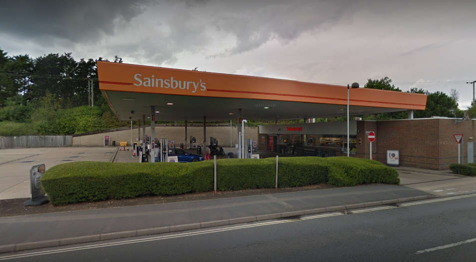 Sainsbury s Petrol Station Closed To The Public Fuel Almost Sells