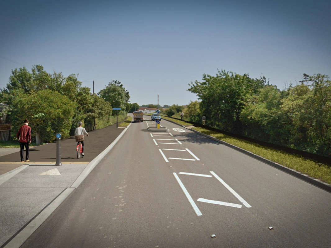 footscray road bike path