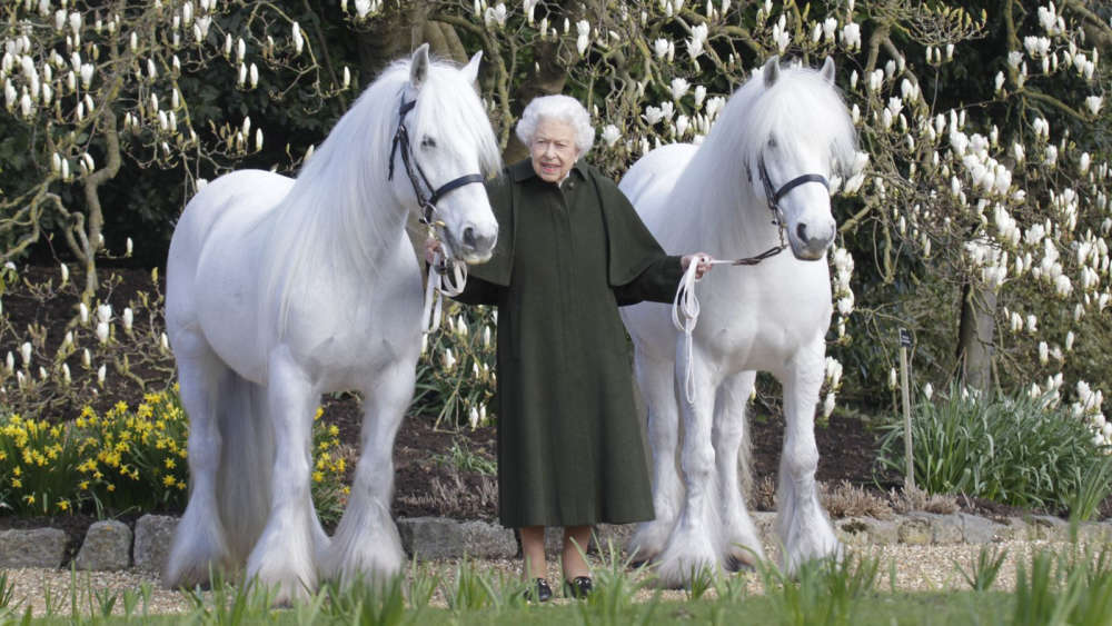 A new photograph of the Queen was released to mark her birthday. Pic: henrydallalphotography.com