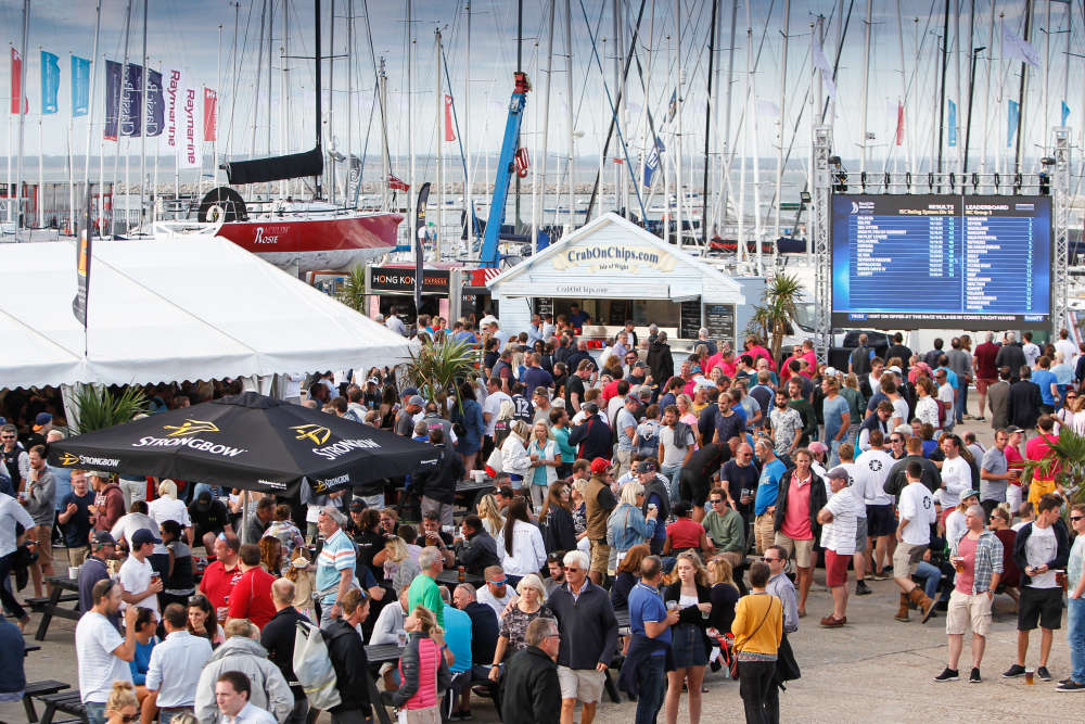 Round The Island Race Village To Return To Cowes Yacht Haven - Isle of ...