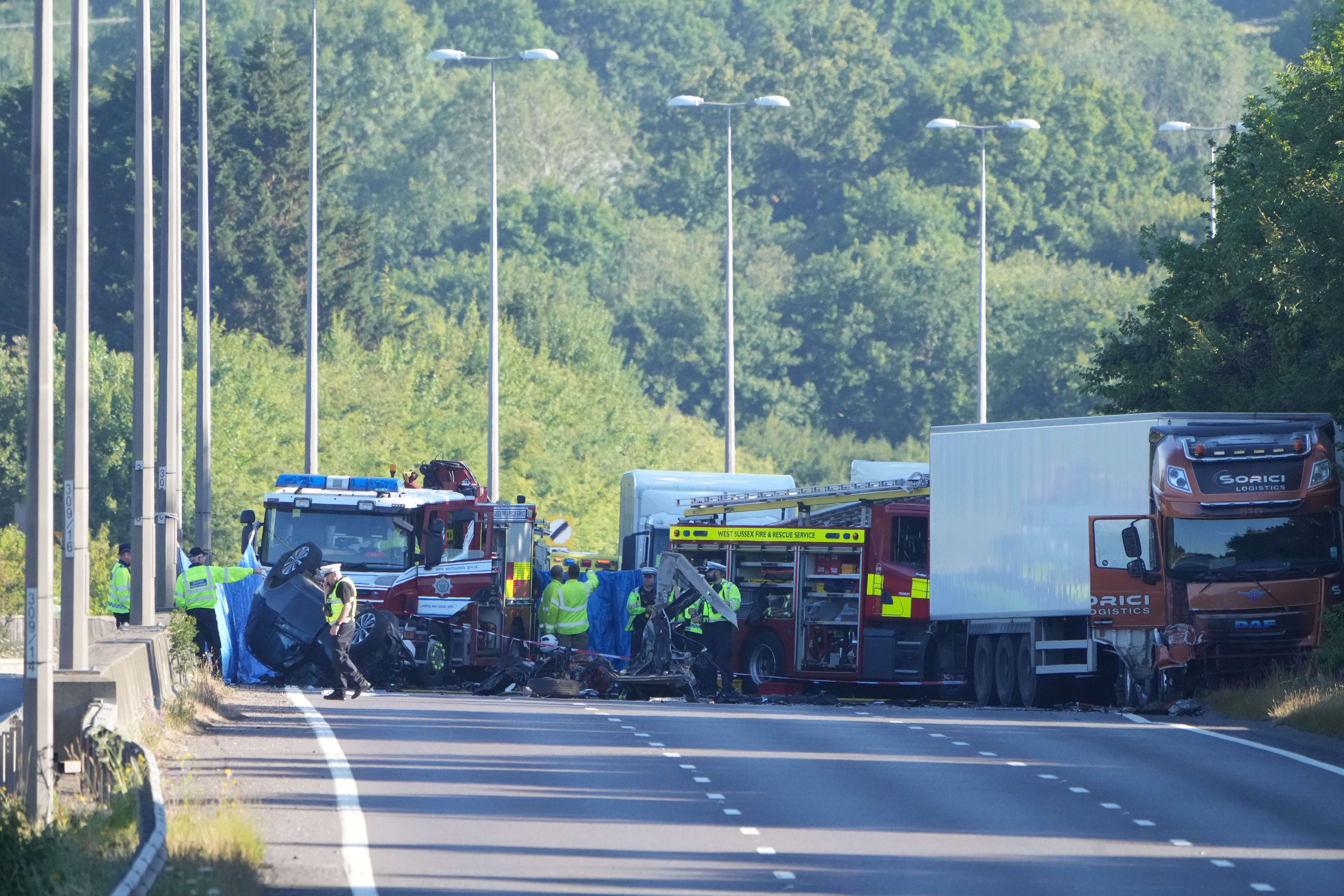 Fatal Collision Near Bolney As Car Drives Wrong Way Down A23