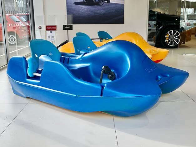 Isle Of Wight Business Owner Donates Pedalos For Thames Charity Challenge - Vimarsana News