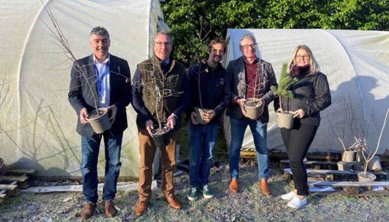 The Tree Amigos: Island Residents Get Planting As Part Of Council Giveaway - Vimarsana News