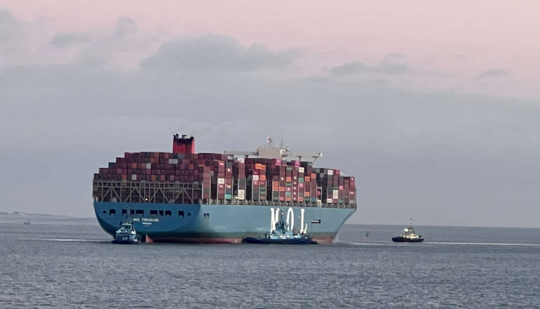 recovery-operation-ongoing-as-large-container-ships-runs-aground-in