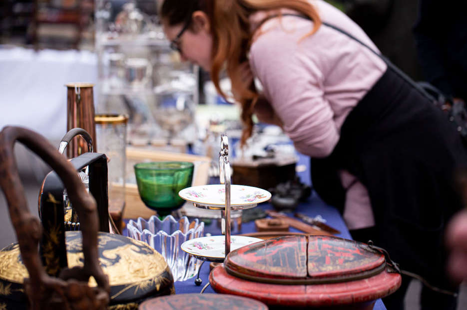 Brighton Antiques and Vintage Fair at Brighton Racecourse on Sunday 5th