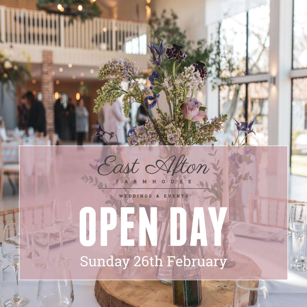 East Afton Farmhouse - Wedding open day and showcase - Beacon Magzine