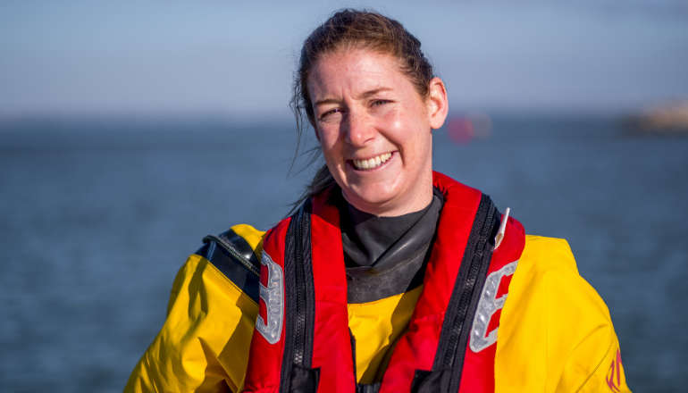 Libby Finch Named First Female Helm of Cowes Lifeboat - Isle of Wight Radio