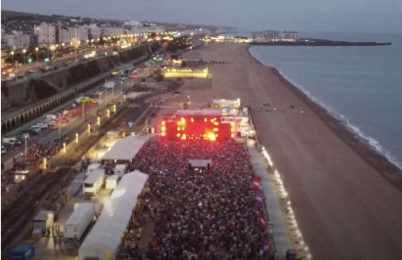 Man Convicted For Illegal Drone Use At Brighton Concert