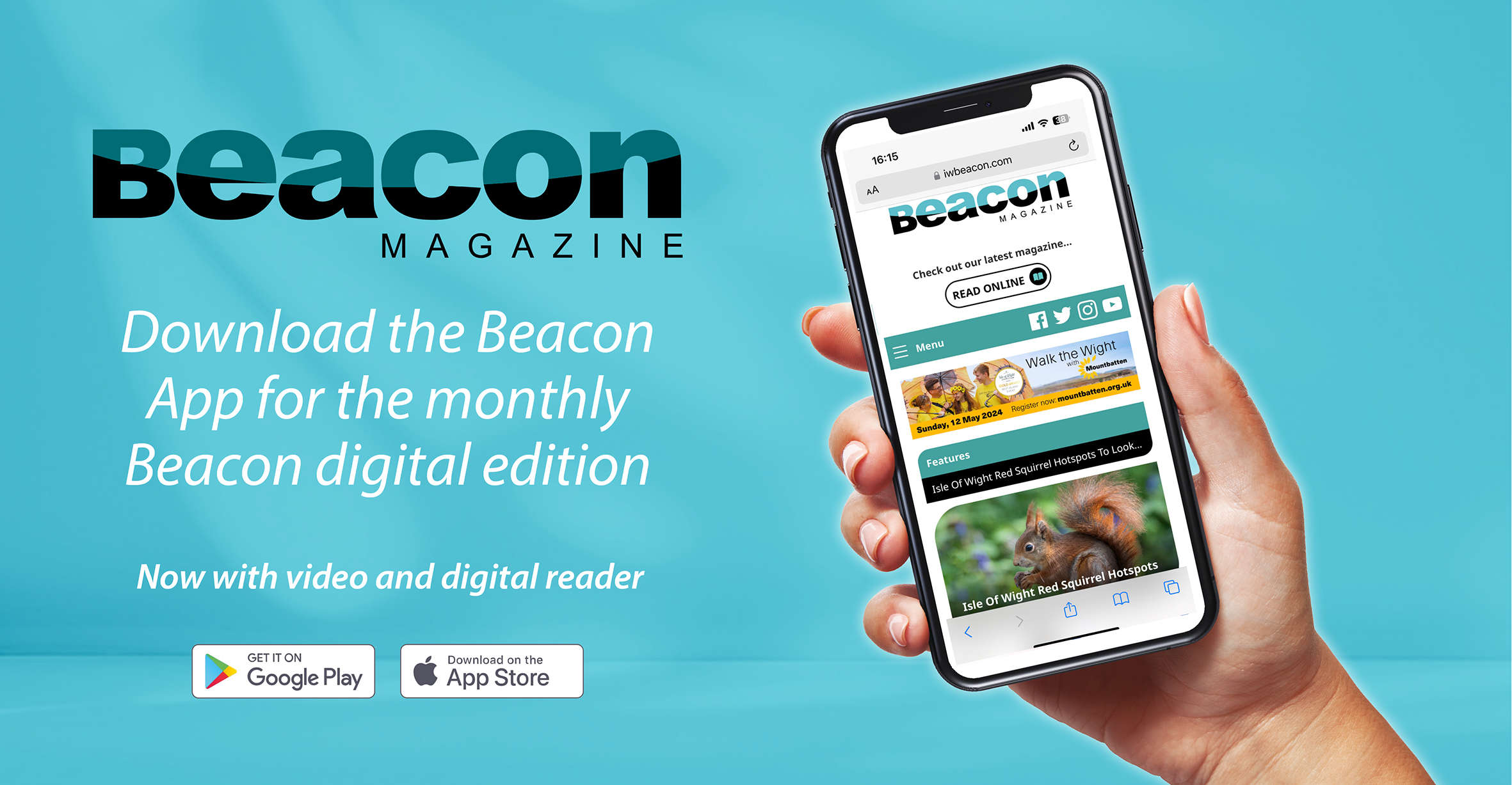 Download the Beacon app
