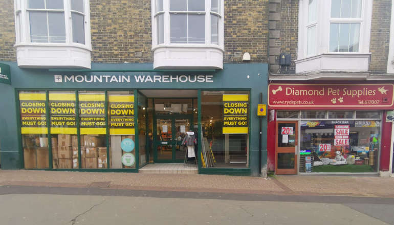 Two Ryde High Street Stores Closing This Week 