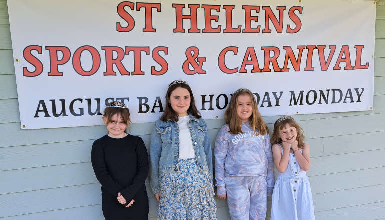 St Helens Carnival Royalty Chosen 