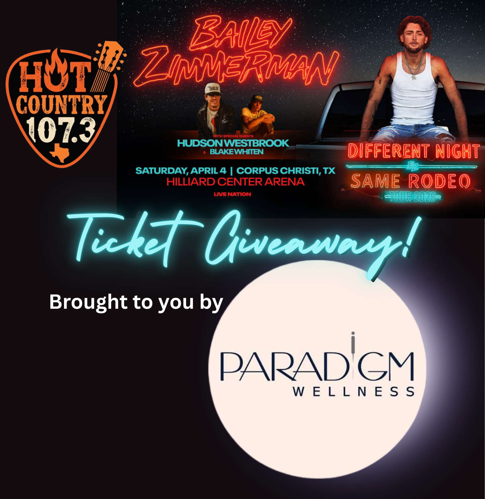 LISTEN ALL WEEK TO WIN!