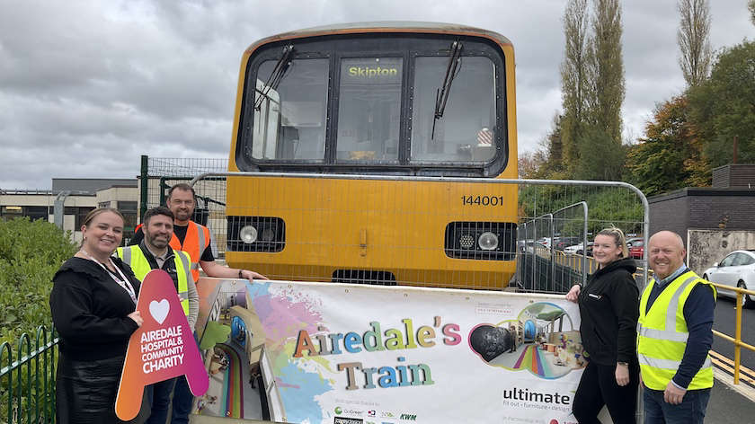 Pacer train at Airedale Hospital to be transformed by local firm