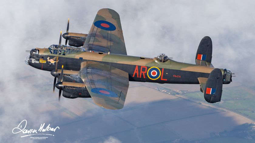 Lancaster Bomber taken by Darren Harbar