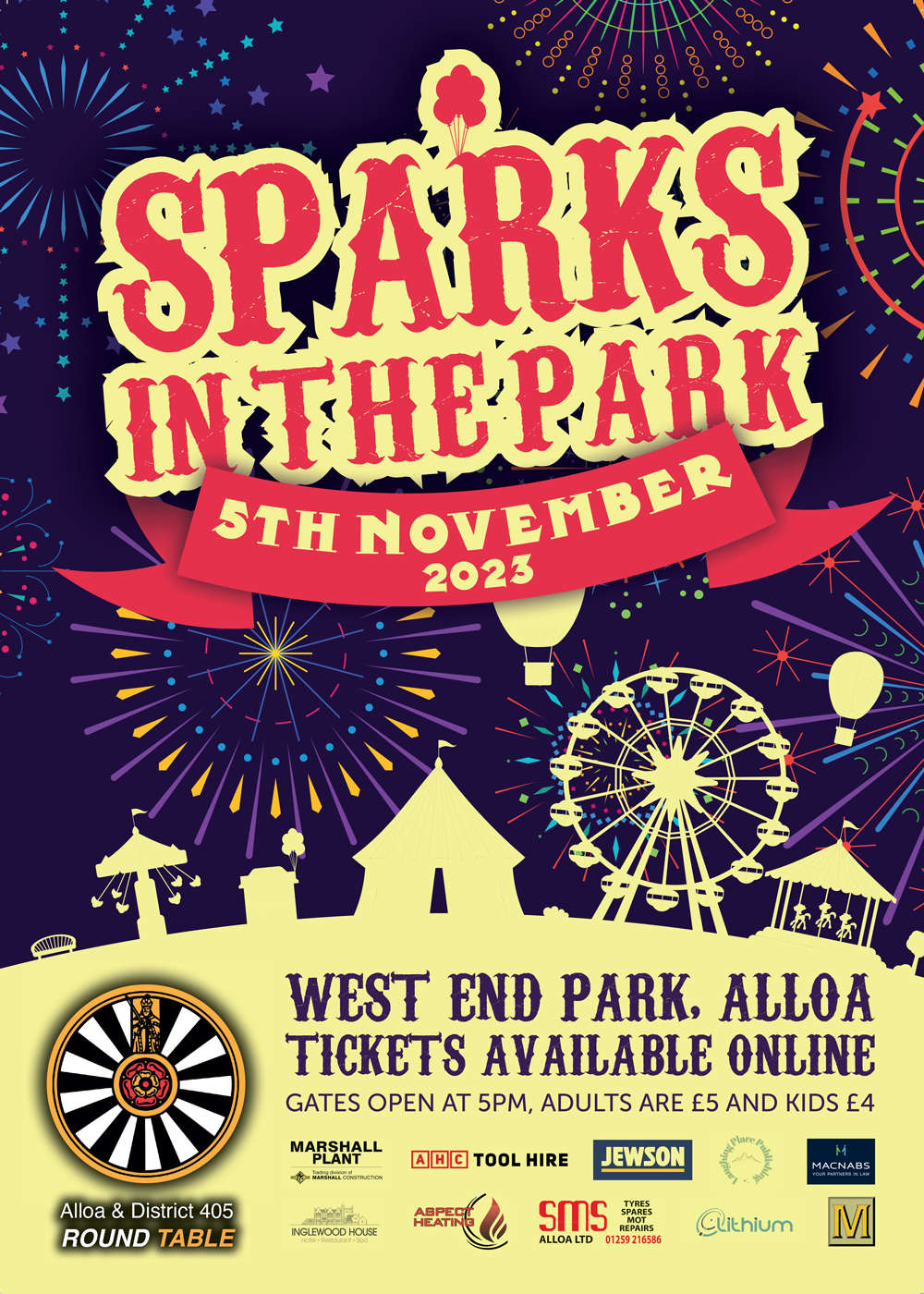 Sparks in the Park 2023