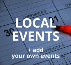 Local events plus add your own events