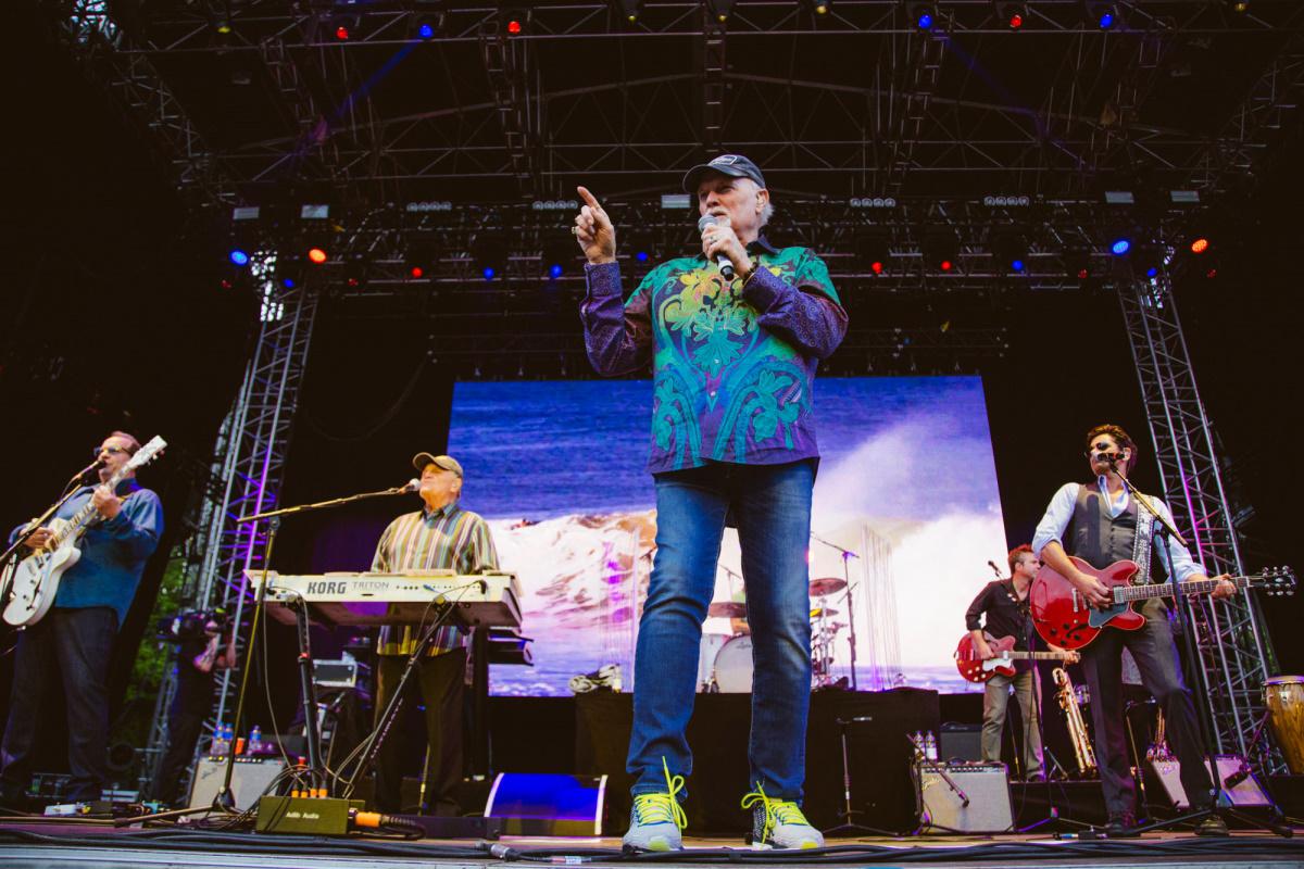 The Beach Boys at Scarborough Open Air Theatre in 2017