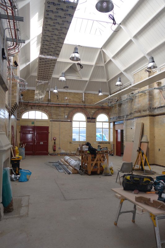 Renovation Work on the Old Parcels Office at Scarborough Railway Station