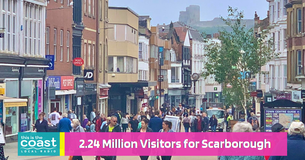 2.24m Visits To Scarborough Town Centre In 2022 - This Is The Coast