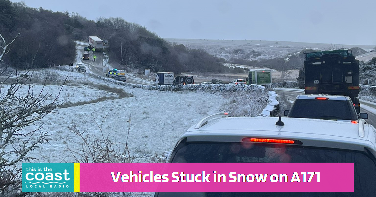 Snow and Ice Issues on A171 Between Scarborough and Whitby - This is