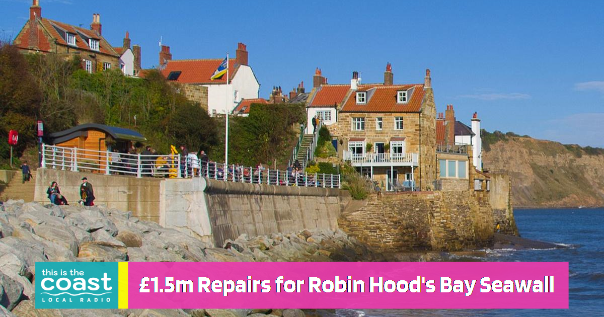 Major Works for Robin Hood's Bay Seawall - This is the Coast