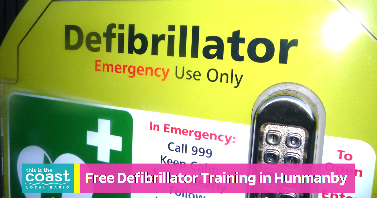 Free Defibrillator Training in Hunmanby This is the Coast