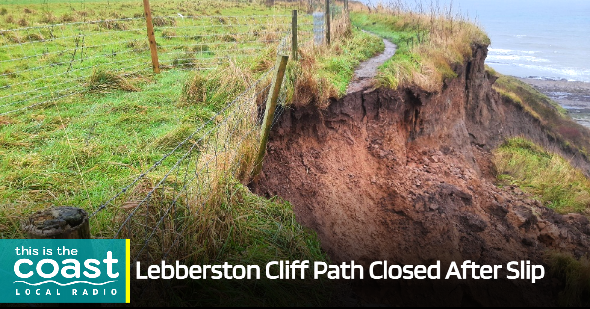 Lebberston Cliff Path Closed After Slip 