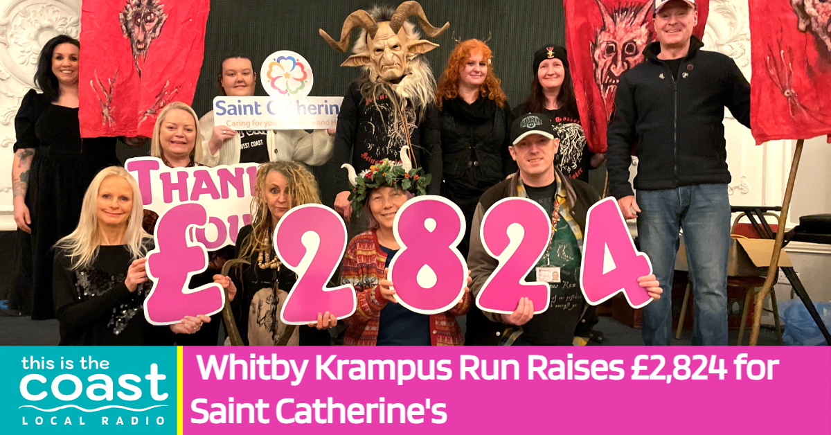 Whitby Krampus Run Raises £2,824 for Saint Catherine's This is the Coast