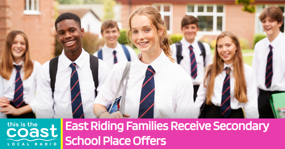 East Riding Families Receive Secondary School Place Offers - This is ...
