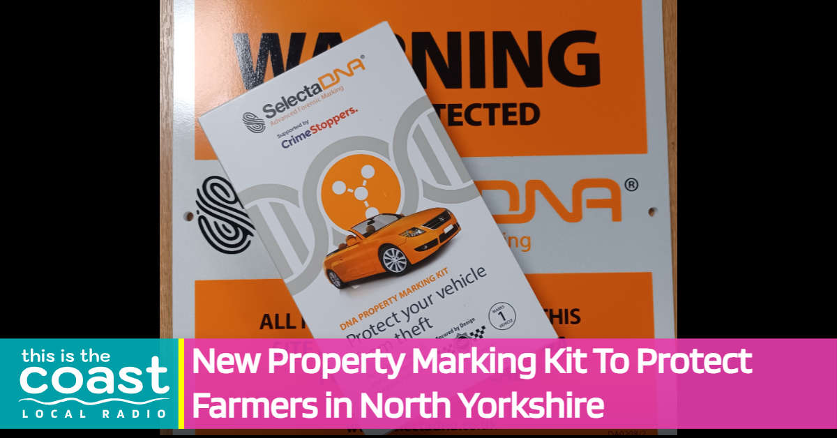 New Property Marking Kit Set To Protect North Yorkshire Farmers - This ...