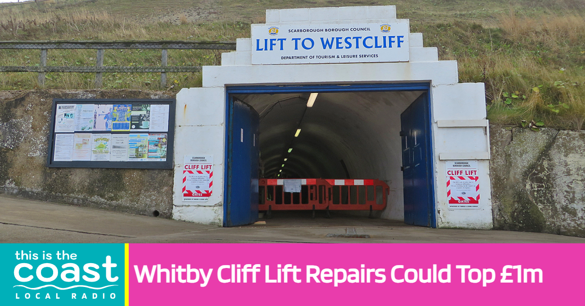 Whitby Cliff Lift Repairs Could Top £1m - This is the Coast