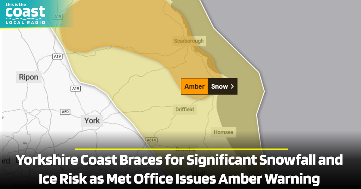 Yorkshire Coast Braces for Significant Snowfall and Ice Risk as Met ...