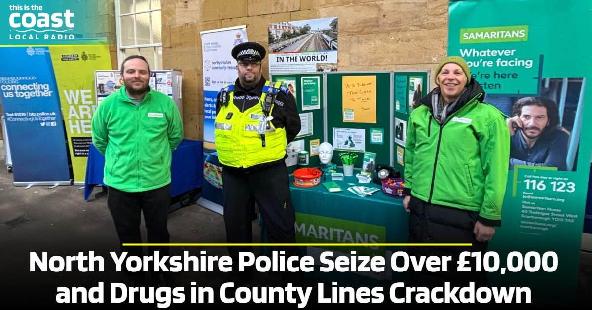 North Yorkshire Police Seize Over £10,000 and Drugs in County Lines ...