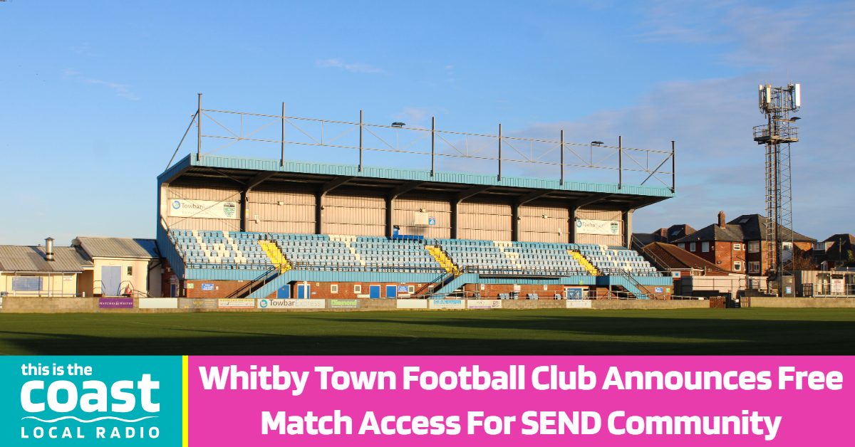 Whitby Town Football Club Announces Free Match Access For SEND Community