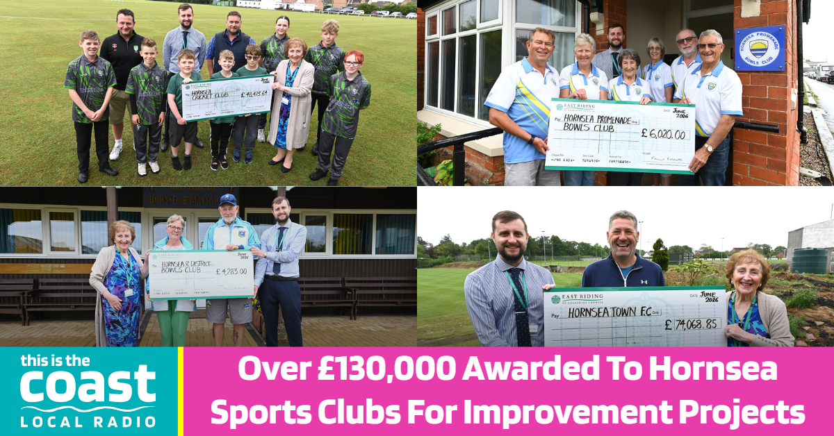 Over £130,000 Awarded To Hornsea Sports Clubs For Improvement Projects