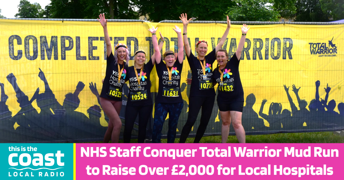 NHS Staff Conquer Total Warrior Mud Run to Raise Over £2,000 for Local Hospitals Charity