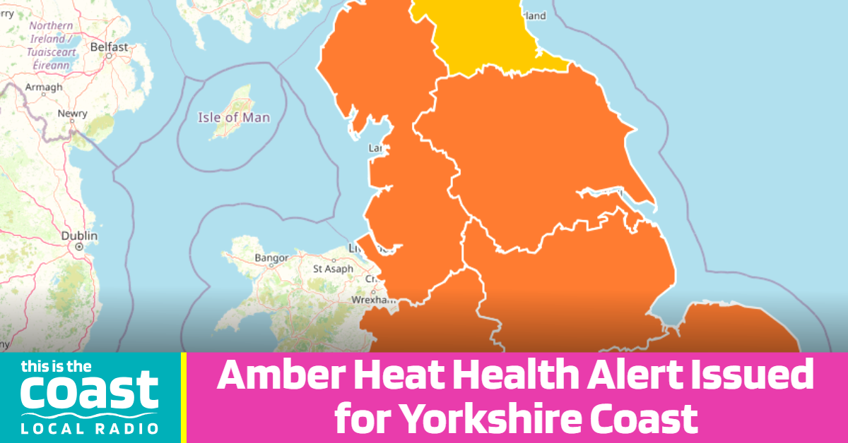 Amber Heat Health Alert Issued for Yorkshire Coast