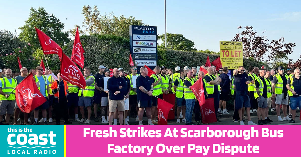 Fresh Strikes At Scarborough Bus Factory Over Pay Dispute