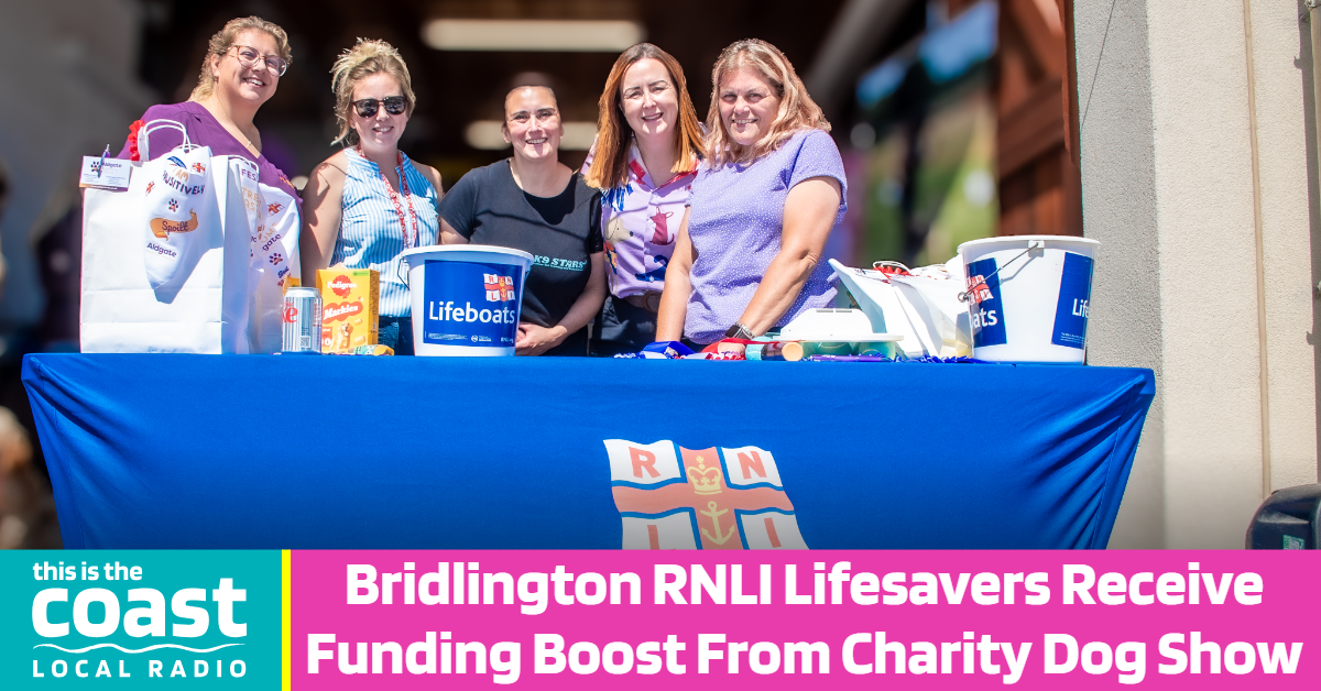Bridlington RNLI Lifesavers Receive Funding Boost From Charity Dog Show