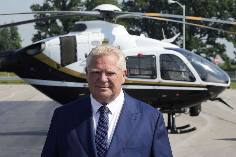 Ontario buys 5 police helicopters for 4 million