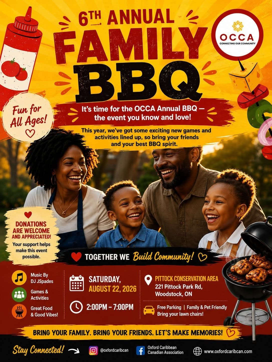 OCCA 6th Annual Family Day BBQ