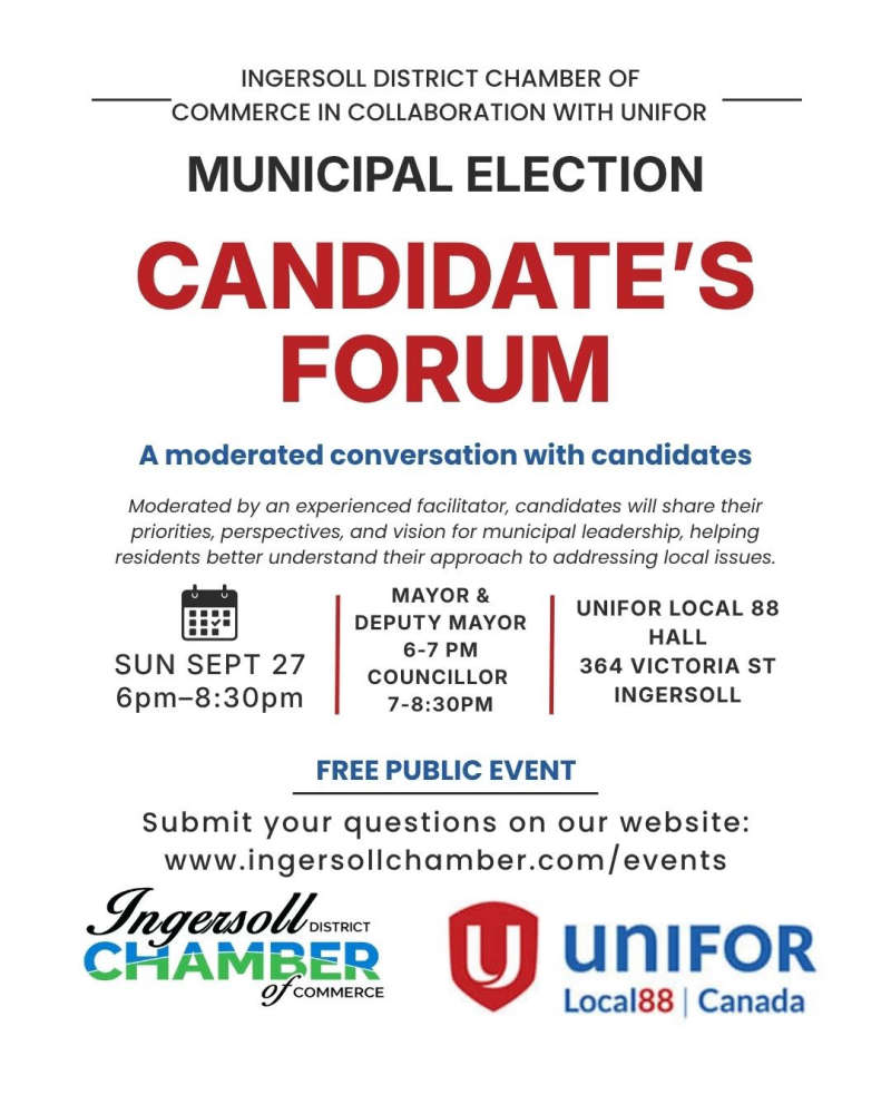Ingersoll All Candidates Debate