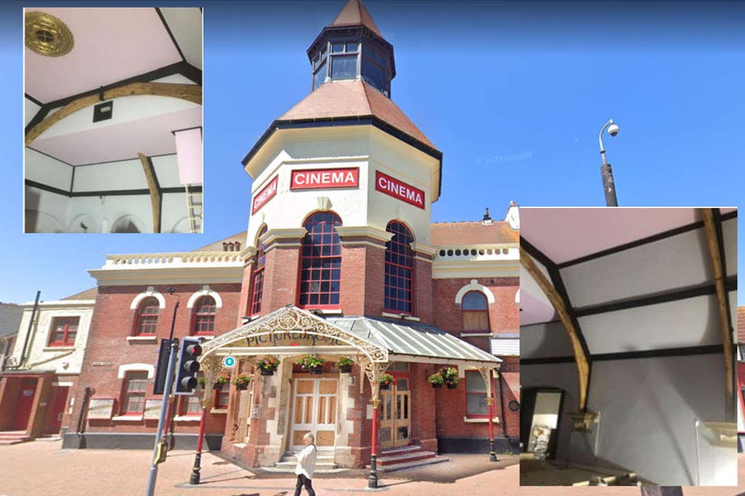 Bognor Regis Picturedrome original architecture uncovered after false