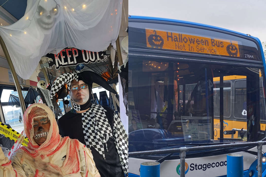 Spooky Stagecoach "Halloween Bus" set to scare Bognor and Chichester