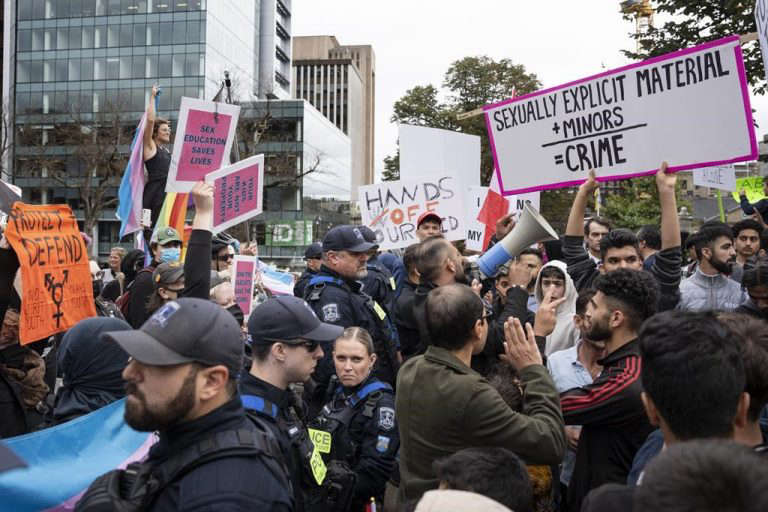 Thousands Gather For Protests Over Gender Sexual Identity In School Curriculum The Raven 100 7