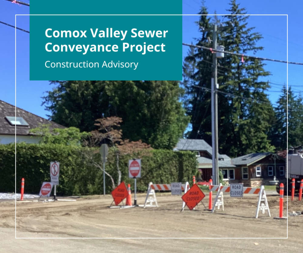 Construction Beginning This Week As Part Of Comox Valley RD’s Sewer ...