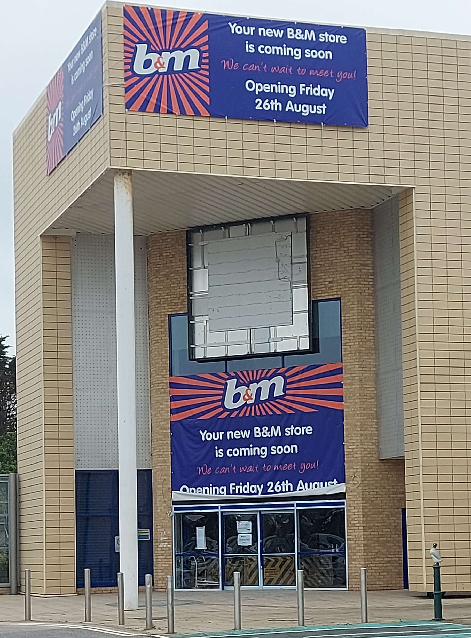 New B M Bargains In Morecambe Opening
