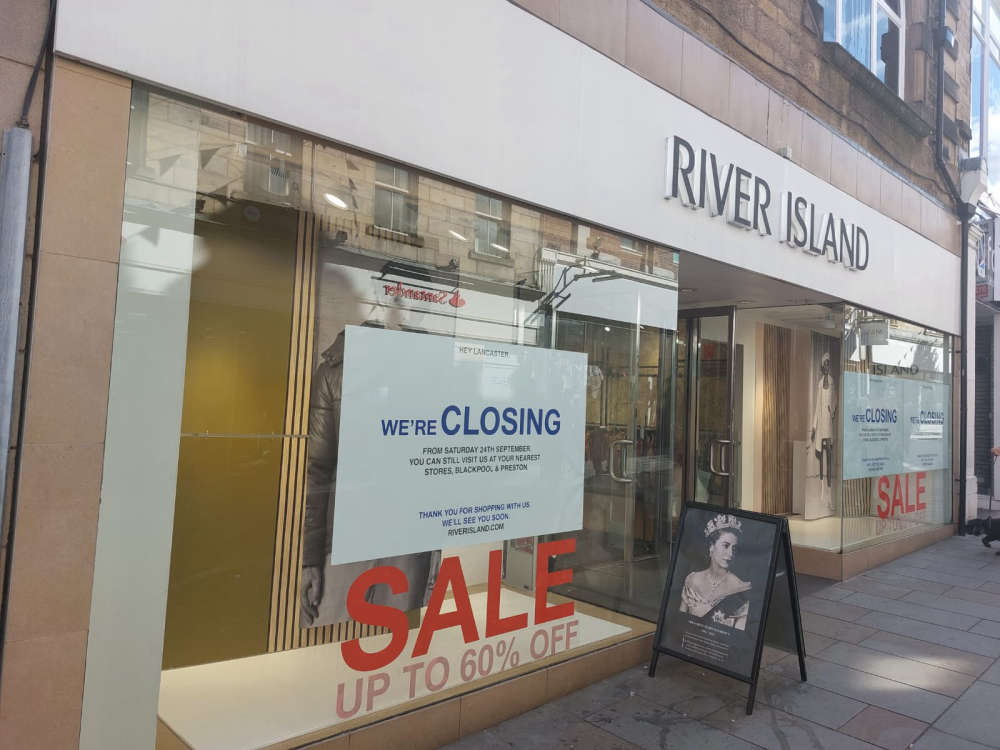 River Island to close in Lancaster Beyond Radio